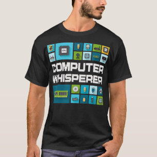 コンピュータのプログラマーギークおもしろいことわざコンピュータWh Tシャツ