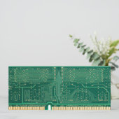 コンピュータのメモリプレート (スタンド正面)