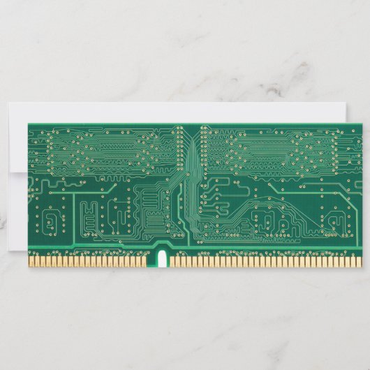コンピュータのメモリプレート (正面)