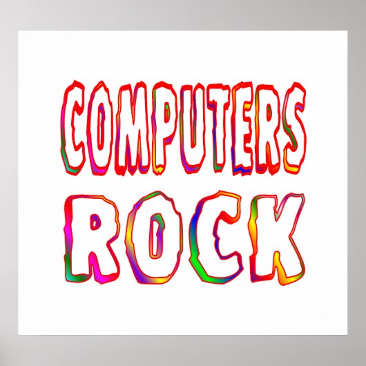 コンピュータのロック ポスター (正面)