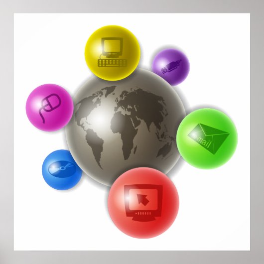 コンピュータの世界 ポスター (正面)