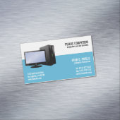 コンピュータの修復の磁気名刺 マグネット名刺 (インサイチュ)