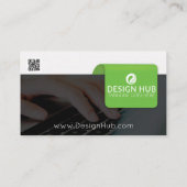 コンピュータの修復プロフェッショナル名刺 名刺 (裏面)