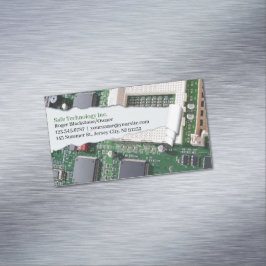 コンピュータの修復 マグネット名刺