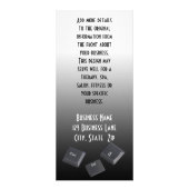 コンピュータの再起動鍵 ラックカード (裏面)