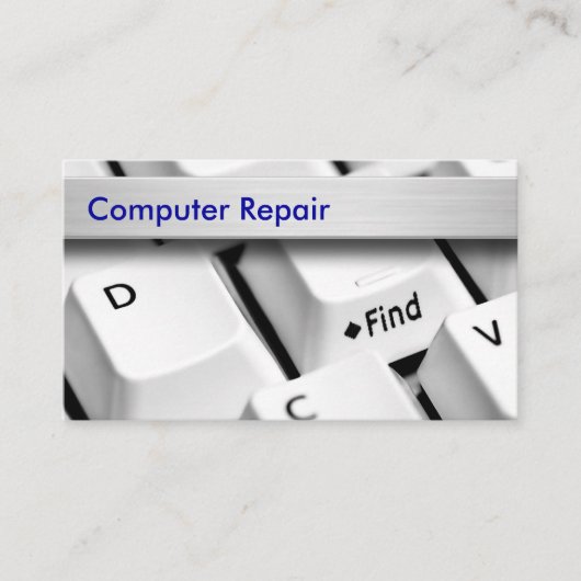 コンピュータの名刺 名刺 (正面)
