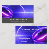 コンピュータの専門家とコンピュータの修復専門家 名刺 (正面/裏面)