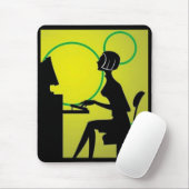 コンピュータの愛のマウス マウスパッド (マウス)