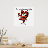 コンピュータの自然 ポスター (キッチン)