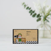 コンピュータは名刺を制作します 名刺 (スタンド正面)