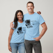 コンピュータは小さいイギリスを言いません Tシャツ (ユニセックス)