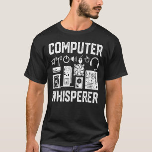 コンピュータウィスパーIt技術者おたくギークオタク系の Tシャツ