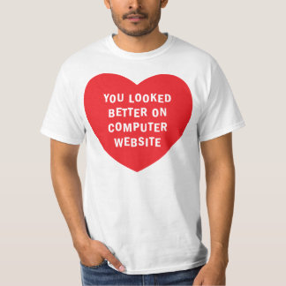 コンピュータウェブサイトでよりよく見ました Tシャツ