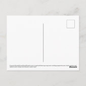 コンピュータエレクトロニクス印刷回路基板画像 ポストカード (裏面)