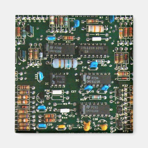 コンピュータエレクトロニクス印刷回路基板画像 マグネット