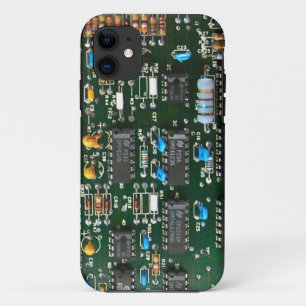 コンピュータエレクトロニクス印刷回路基板画像 iPhone 11 ケース
