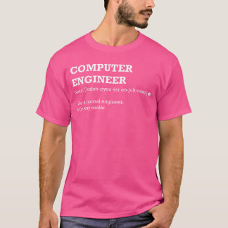 コンピュータエンジニアのためのギフトアイデア Tシャツ