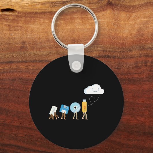 コンピュータエンジニアリングおもしろいギークエンジニアソフトウェア キーホルダー (正面)