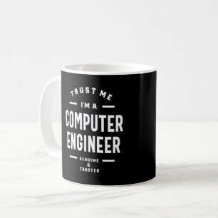 コンピュータエンジニアワークジョブタイトルギフト コーヒーマグカップ