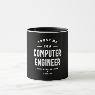 コンピュータエンジニアワークジョブタイトルギフト マグカップ