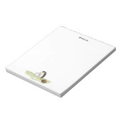 コンピュータカラーノート付き可愛いハリネズミ動物 ノートパッド (回転)