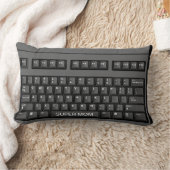 コンピュータキーボード腰枕 ランバークッション (ブランケット)