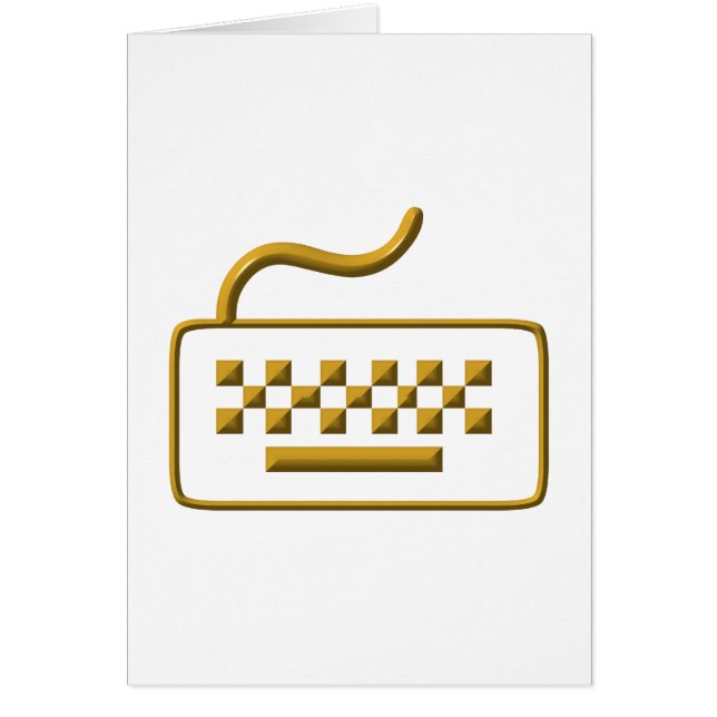 コンピュータキーボード (正面)