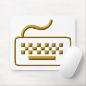 コンピュータキーボード マウスパッド (マウス)
