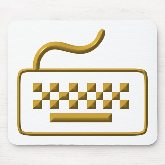 コンピュータキーボード マウスパッド (正面)