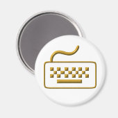 コンピュータキーボード マグネット (正面/裏面)