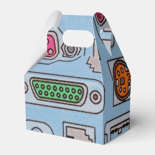 コンピュータギークのインアウトパターンの優先ボックス フェイバーボックス (正面サイド)