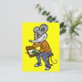 コンピュータギークマウス ポストカード (スタンド正面)