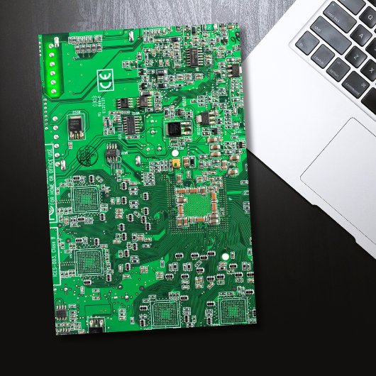 コンピュータギーク回路基板グリーン ポスター