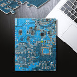 コンピュータギーク回路基板ブルー ジグソーパズル<br><div class="desc">コンピュータギークの贈り物は?これは私たち全員のギークのためのものだ。コンピュータギーク回路基板</div>