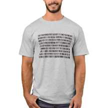 コンピュータギーク101010バイナリコード数値Tシャツ
