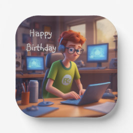 コンピュータギーク ペーパープレート