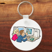 コンピュータクラスレッスン キーホルダー (正面)