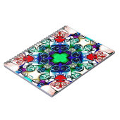 コンピュータグラフィックス。抽象芸術イラストレーション ノートブック (左側)