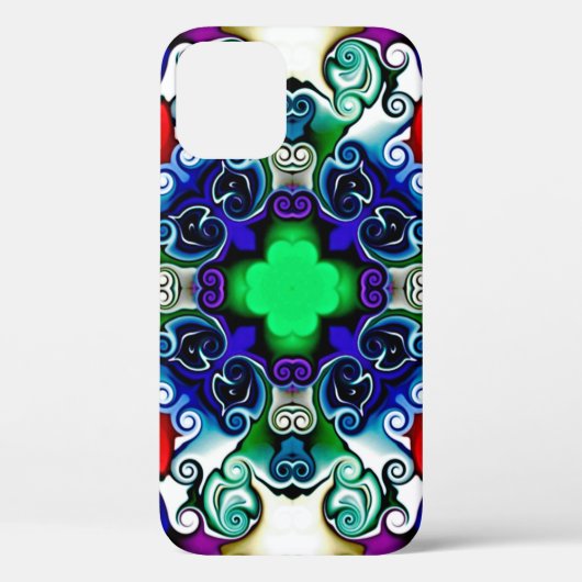 コンピュータグラフィックス。抽象芸術イラストレーション Case-Mate iPhoneケース (裏面)