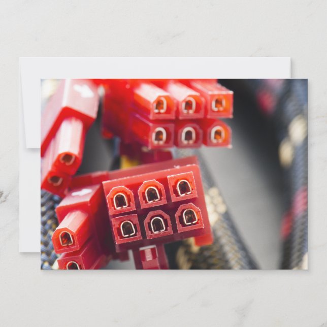 コンピュータケーブルコネクタ (正面)