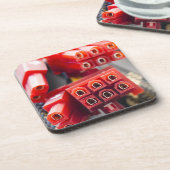 コンピュータケーブルコネクタ コースター (左側)