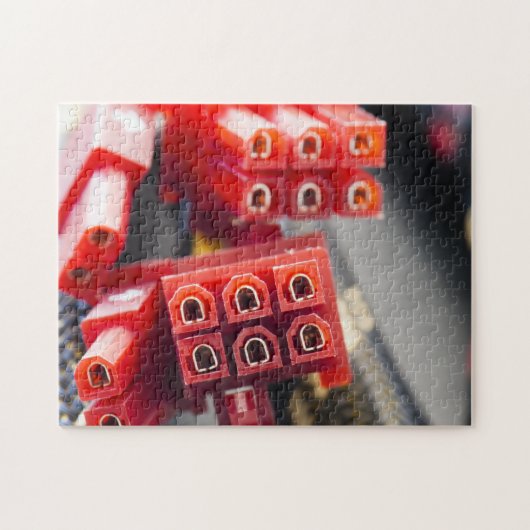 コンピュータケーブルコネクタ ジグソーパズル (横)