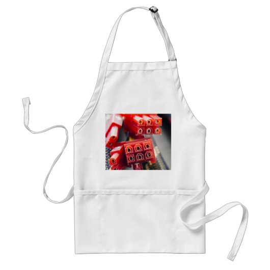 コンピュータケーブルコネクタ スタンダードエプロン (正面)