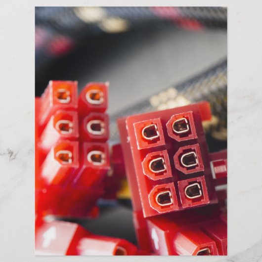 コンピュータケーブルコネクタ チラシ (正面)