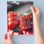 コンピュータケーブルコネクタ チラシ (手)