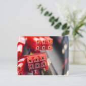 コンピュータケーブルコネクタ ポストカード (スタンド正面)