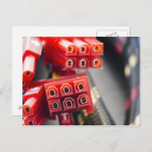 コンピュータケーブルコネクタ ポストカード (正面/裏面)