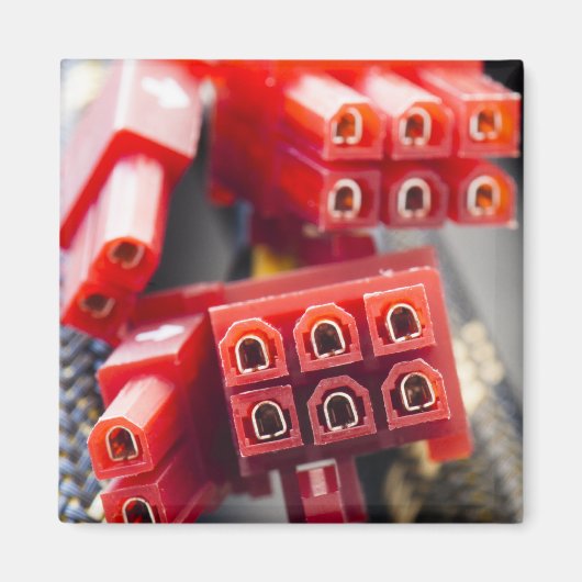 コンピュータケーブルコネクタ マグネット (正面)