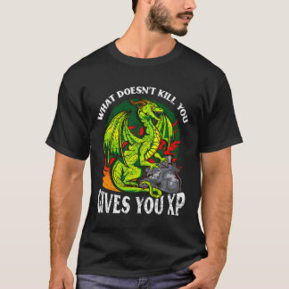 コンピュータゲームドラゴンゲーマーXp引用文RpgプレーヤーG Tシャツ