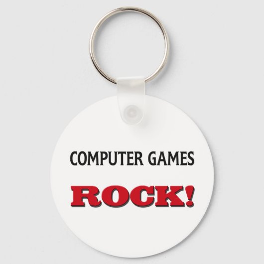 コンピュータゲームロック キーホルダー (正面)